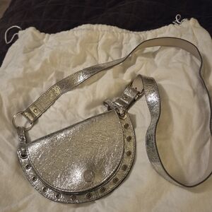 See By CHLOE silver mini Cross Body Or Bum Bag